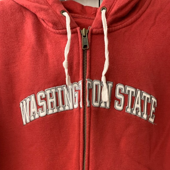 New WSU zip up hoodie - embroidered - XL - Picture 2 of 5
